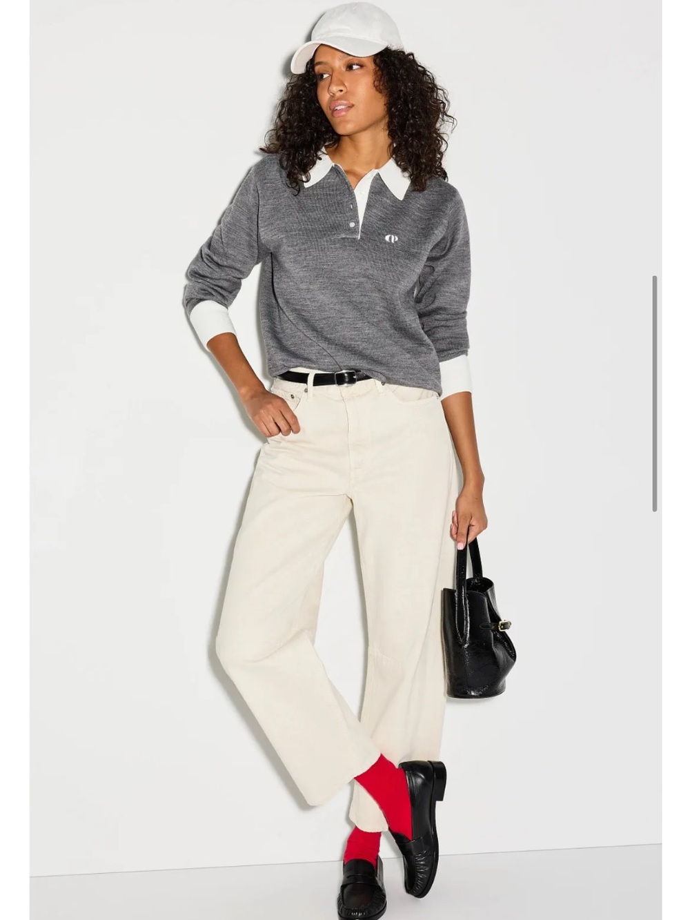 Claudie Pierlot Mirta Rugby Pullover, Size US 10